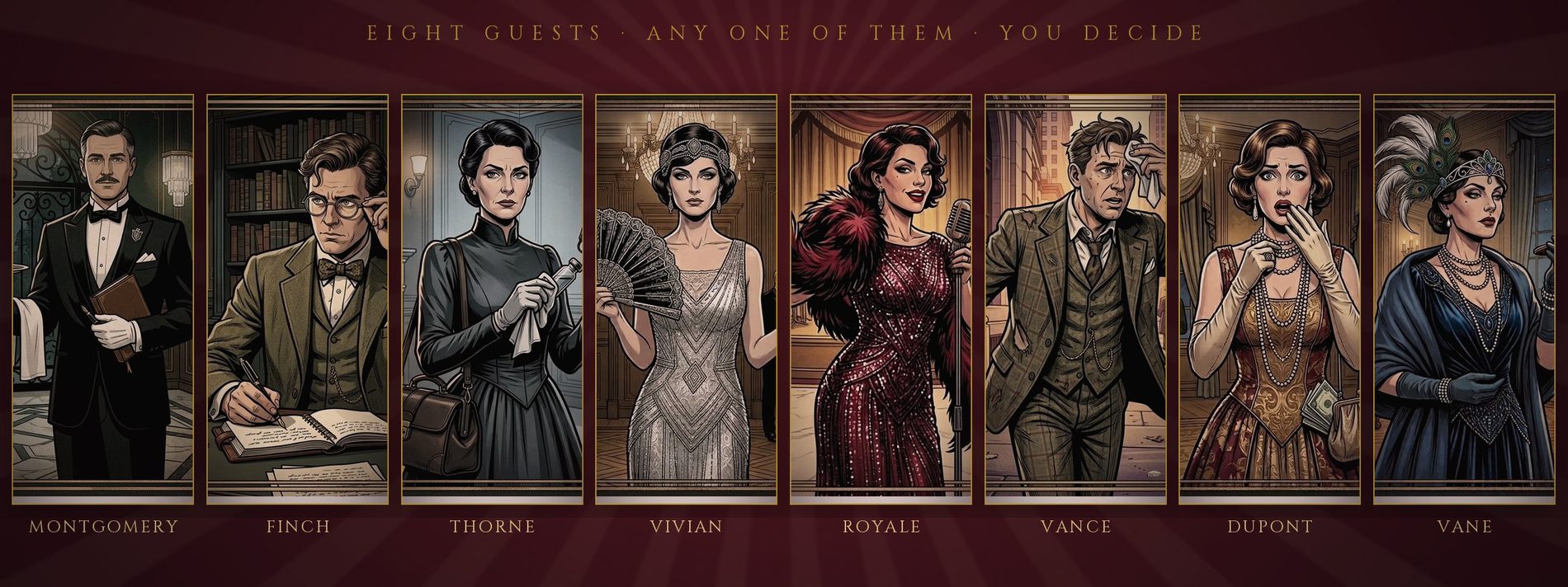 The cast